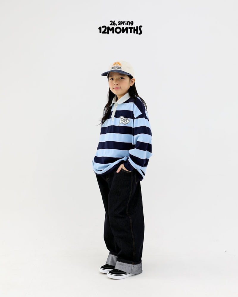 12 Month - Korean Children Fashion - #childofig - Retro Collar Tee - 11