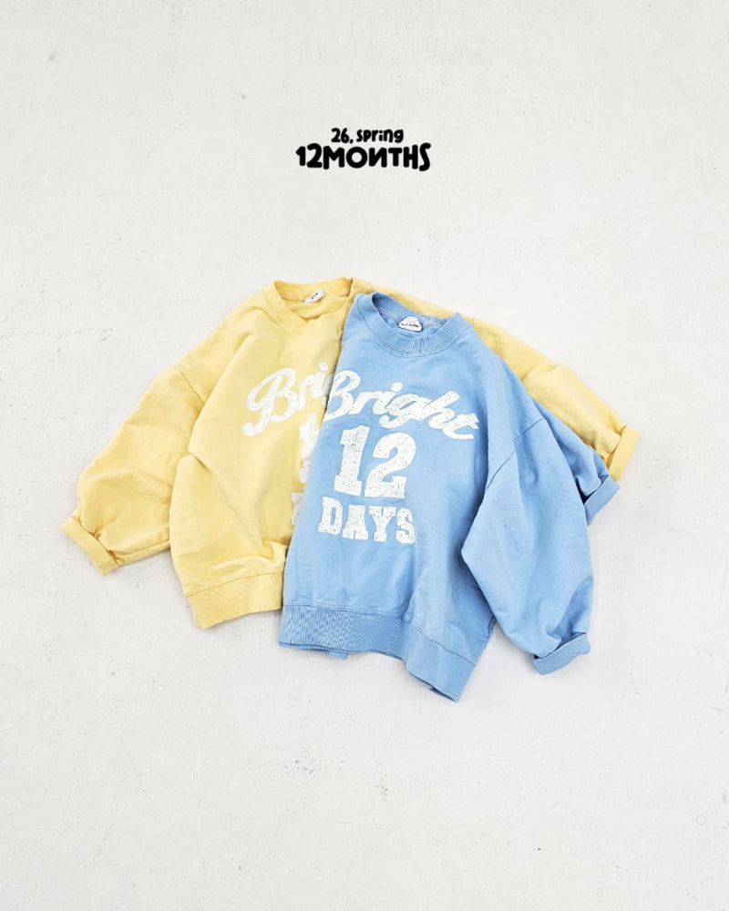 12 Month - Korean Children Fashion - #stylishchildhood - Bright Sweatshirt - 4