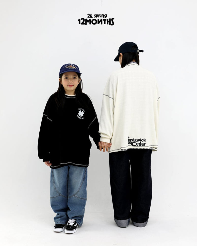 12 Month - Korean Children Fashion - #childofig - Clover Waffle Tee - 7