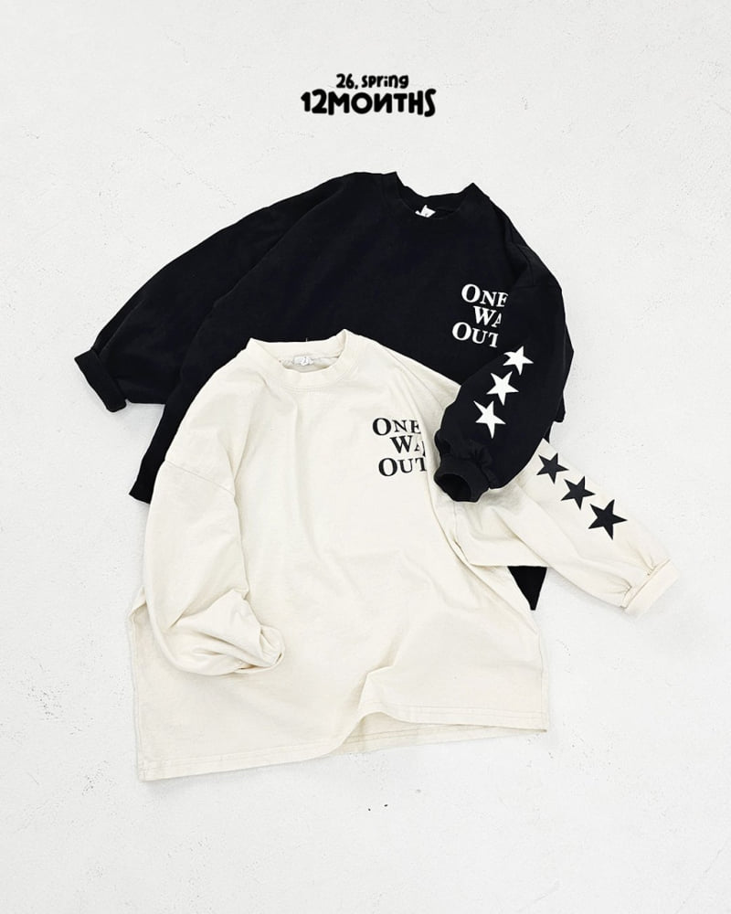 12 Month - Korean Children Fashion - #designkidswear - Star Tee - 2