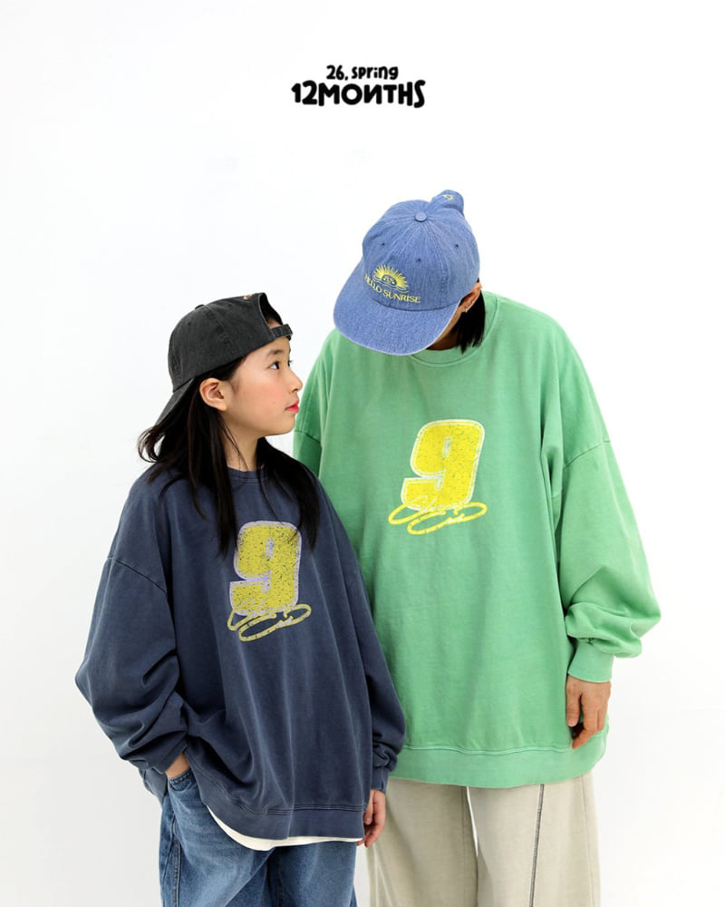 12 Month - Korean Children Fashion - #discoveringself - Nine Pig Sweatshirt - 9