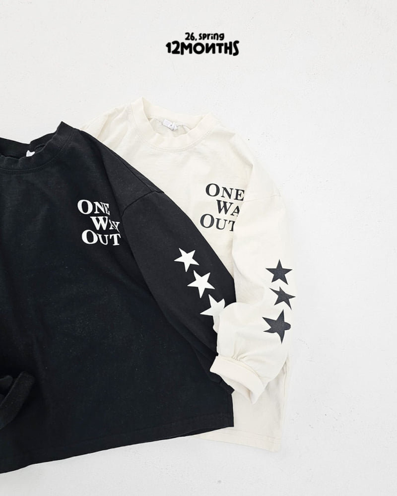 12 Month - Korean Children Fashion - #discoveringself - Star Tee - 3
