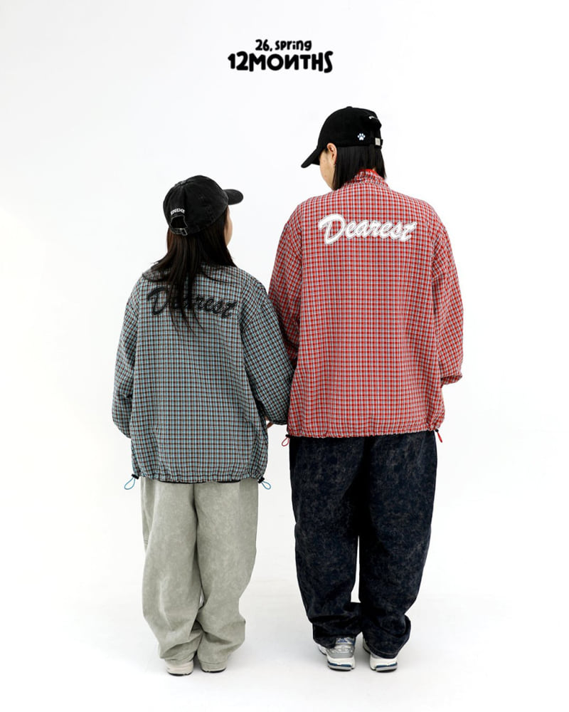 12 Month - Korean Children Fashion - #discoveringself - Check Wind Jacket - 7