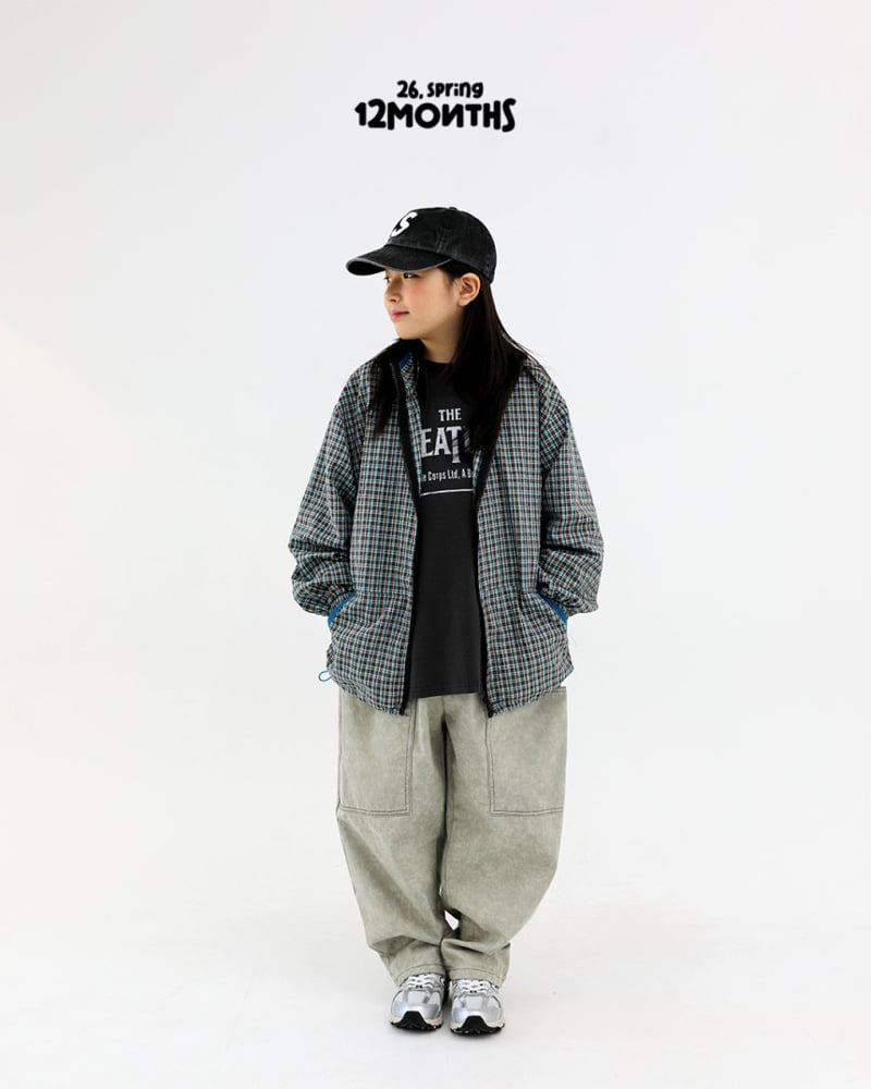 12 Month - Korean Children Fashion - #fashionkids - Check Wind Jacket - 8