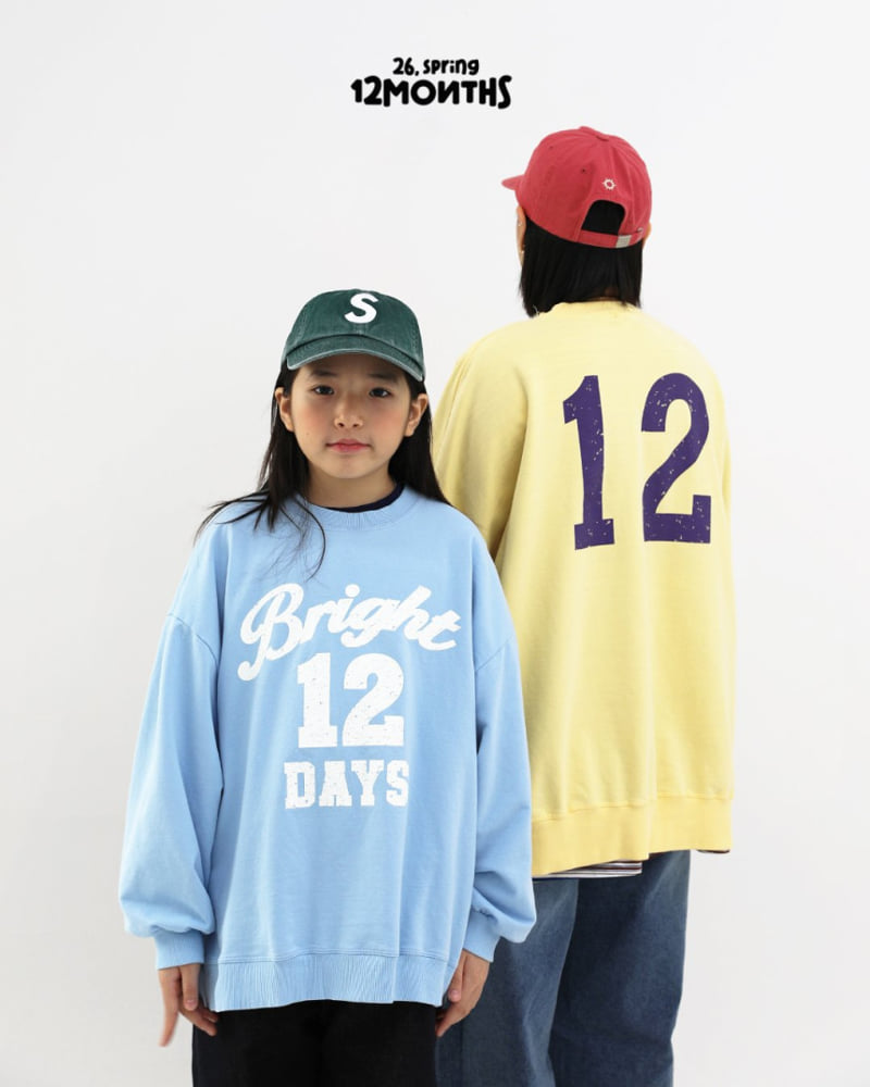 12 Month - Korean Children Fashion - #kidsshorts - Bright Sweatshirt - 9