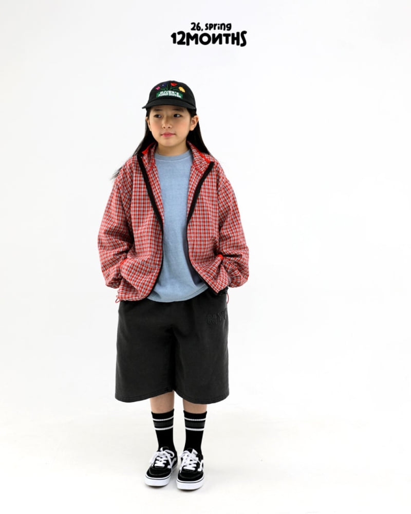 12 Month - Korean Children Fashion - #kidsshorts - Check Wind Jacket - 9