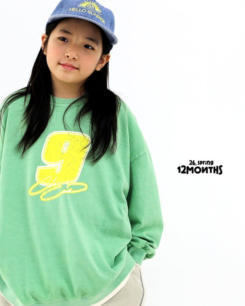 12 Month - Korean Children Fashion - #kidsstore - Nine Pig Sweatshirt - 12