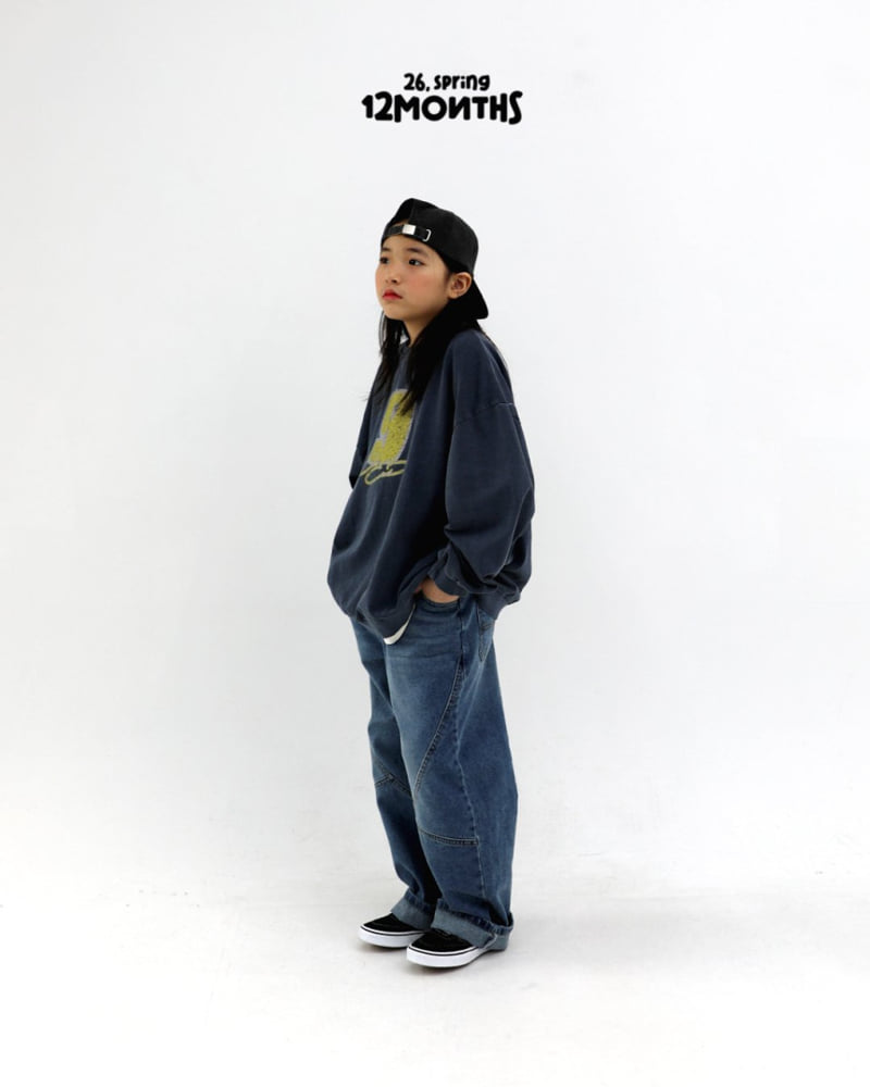 12 Month - Korean Children Fashion - #kidzfashiontrend - Stone Denim Pants - 6