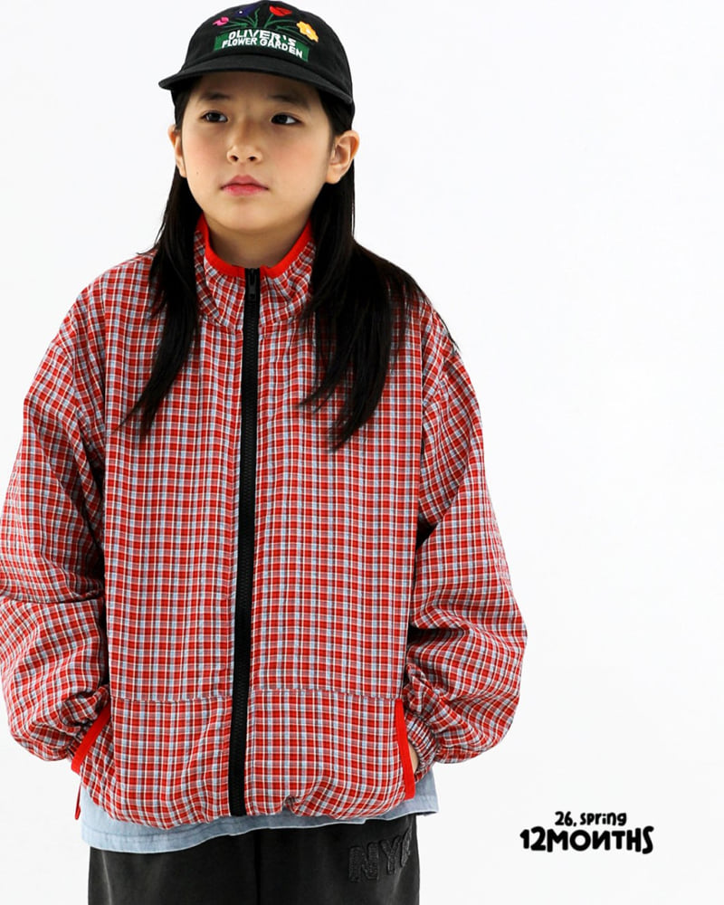 12 Month - Korean Children Fashion - #kidzfashiontrend - Check Wind Jacket - 11