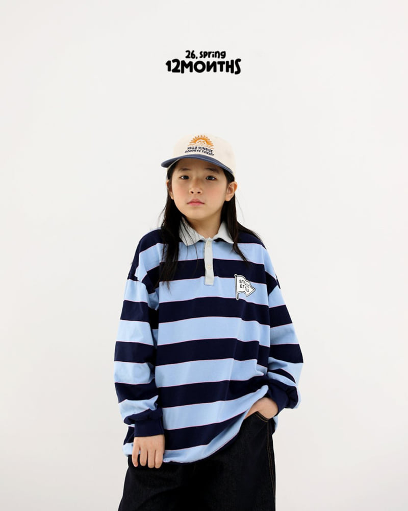 12 Month - Korean Children Fashion - #Kfashion4kids - Retro Collar Tee - 4