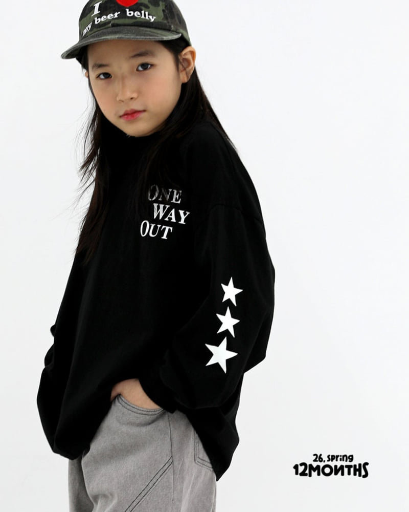 12 Month - Korean Children Fashion - #littlefashionista - Star Tee - 9