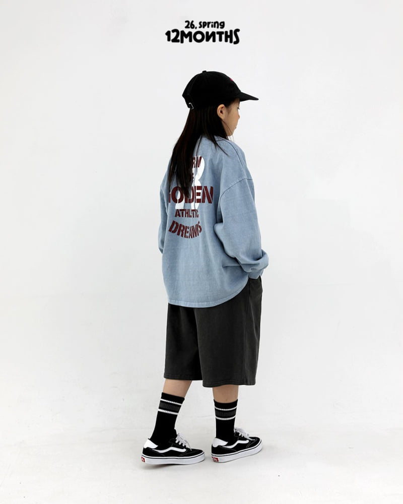 12 Month - Korean Children Fashion - #magicofchildhood - New York Bermuda Pants - 12