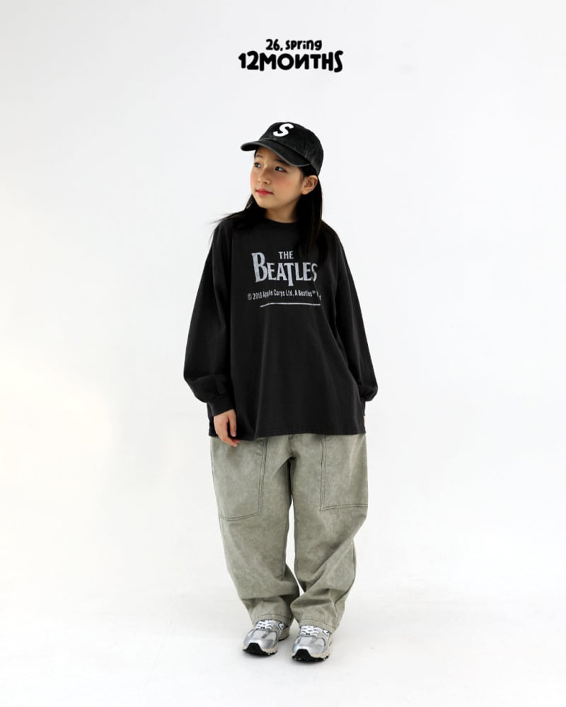 12 Month - Korean Children Fashion - #minifashionista - Two-Tone Denim Pants - 8