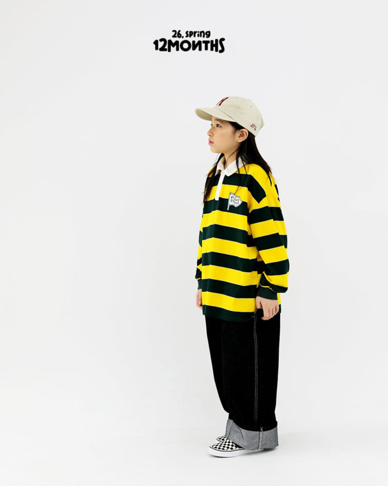 12 Month - Korean Children Fashion - #minifashionista - Retro Collar Tee - 6