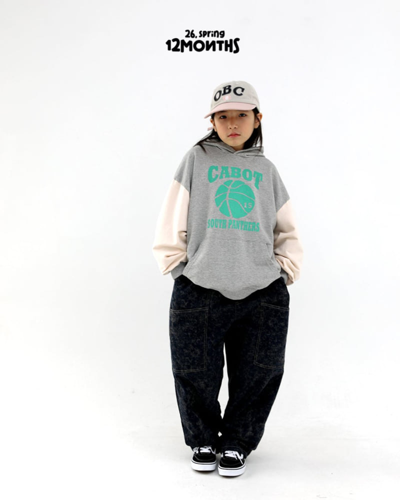 12 Month - Korean Children Fashion - #prettylittlegirls - Two-Tone Denim Pants - 9