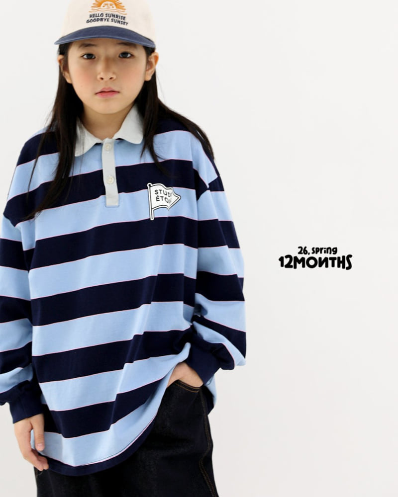 12 Month - Korean Children Fashion - #prettylittlegirls - Retro Collar Tee - 7