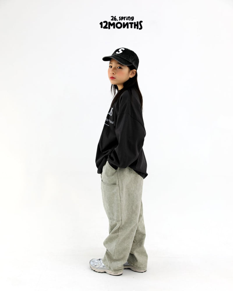12 Month - Korean Children Fashion - #todddlerfashion - Two-Tone Denim Pants - 10