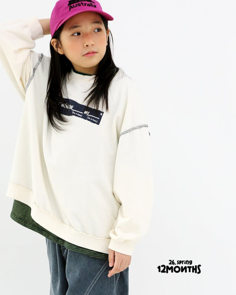 12 Month - Korean Children Fashion - #todddlerfashion - Reverse Sweatshirt - 6