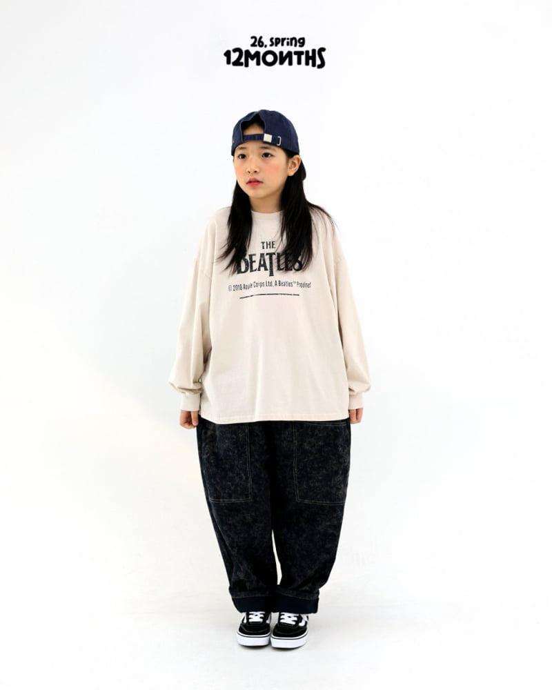 12 Month - Korean Children Fashion - #toddlerclothing - Two-Tone Denim Pants - 11