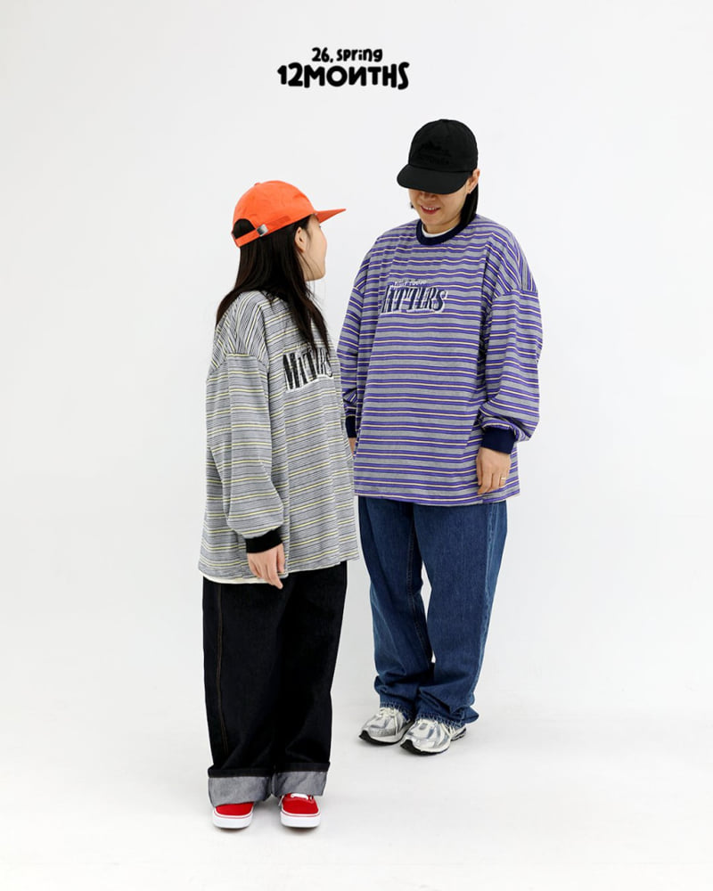 12 Month - Korean Children Fashion - #toddlerclothing - Matte Stripe Tee - 5