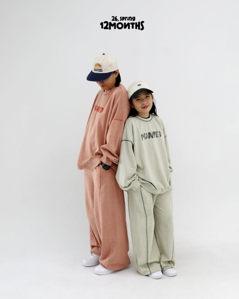 12 Month - Korean Women Fashion - #momslook - Pump Pig Sweatshirt (Adult) - 12
