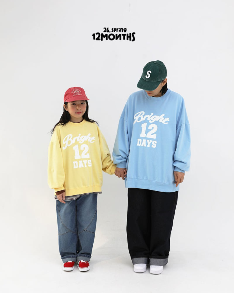 12 Month - Korean Women Fashion - #momslook - Bright Sweatshirt (Adult) - 7