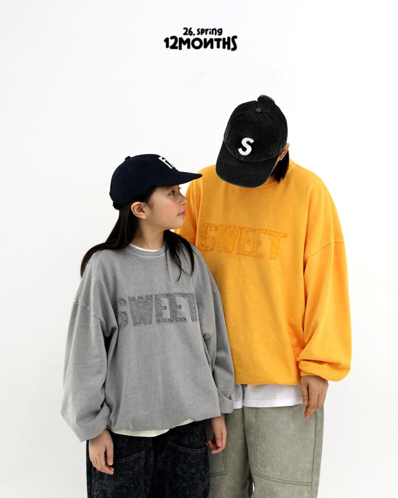 12 Month - Korean Women Fashion - #pursuepretty - Sweet Sweatshirt (Adult) - 11