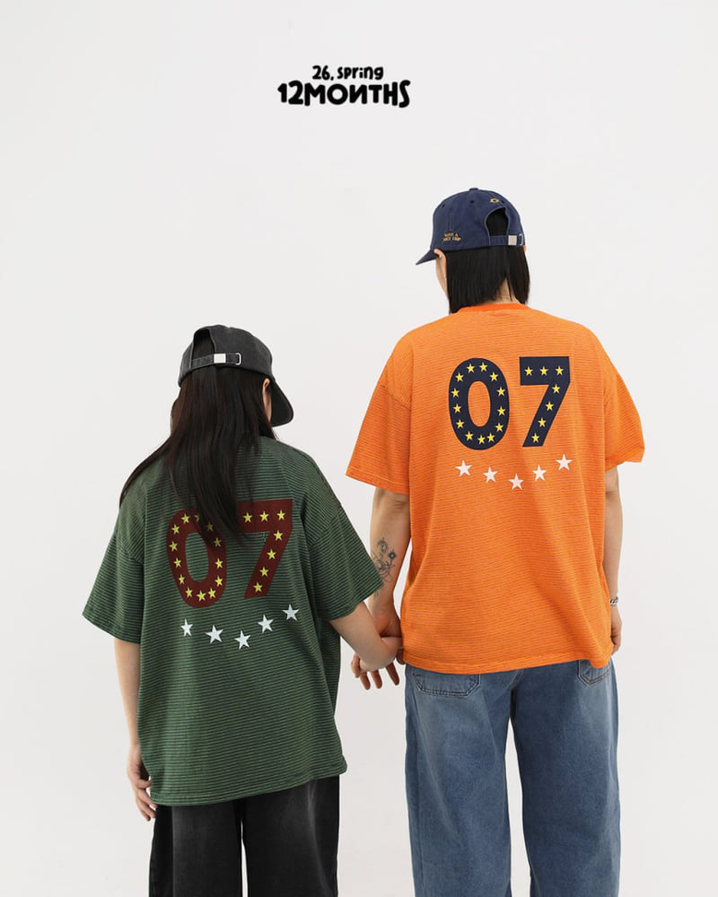 12 Month - Korean Women Fashion - #restrostyle - Jelly Tee (Adult) - 7
