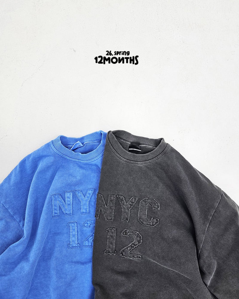 12 Month - Korean Women Fashion - #womensfashion - NY Sweatshirt (Adult) - 6