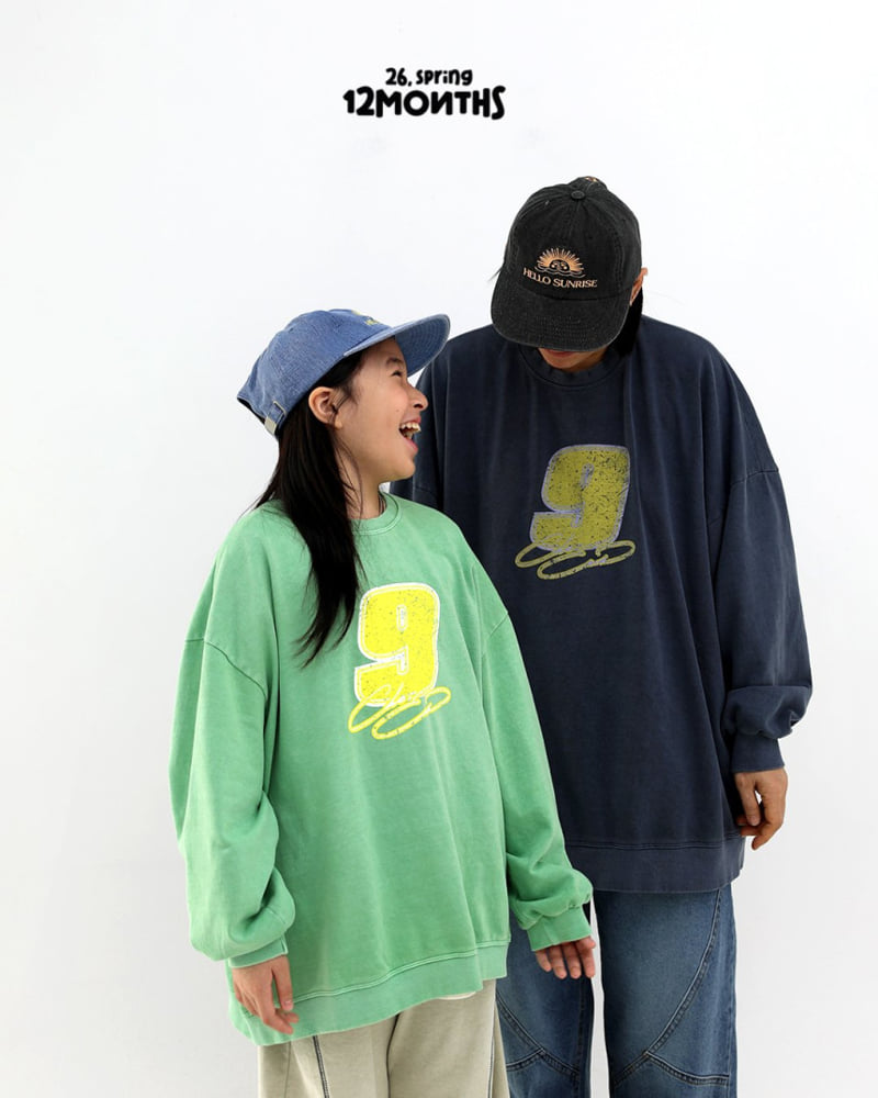 12 Month - Korean Women Fashion - #womensfashion - Nine Pig Sweatshirt (Adult) - 6