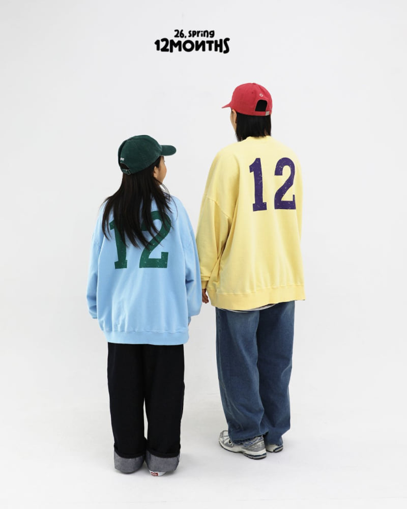 12 Month - Korean Women Fashion - #womensfashion - Bright Sweatshirt (Adult) - 10