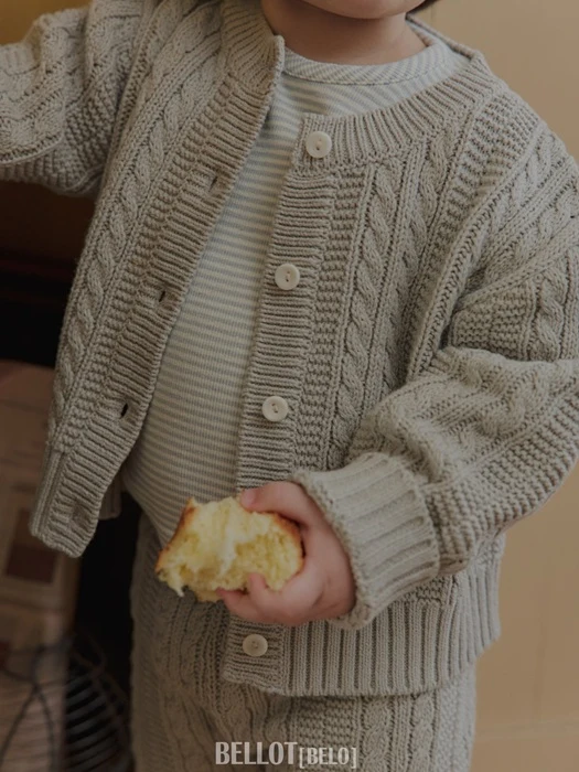 Bebe Mauve Cardigan