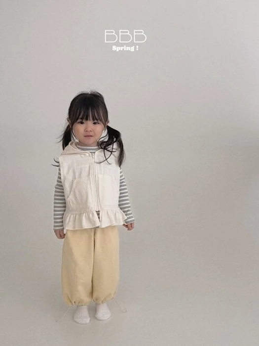 Shirring Hood Vest Shirring Hood Vest