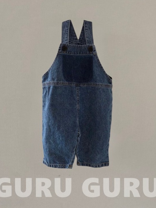 Denim Overall Pants