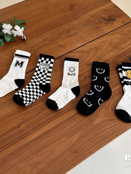 Black & White Socks Black & White Socks