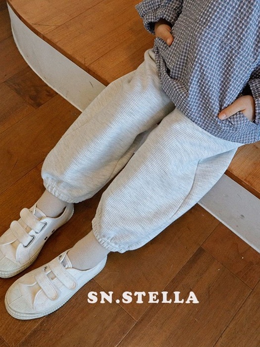 Melange Rib Pants Melange Rib Pants