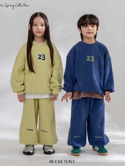 Numbering Jogger Pants