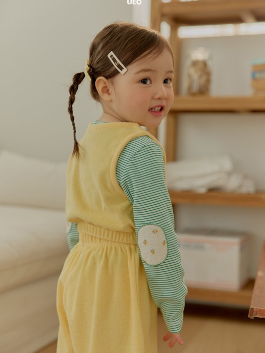 Flower Bun Stripe Tee