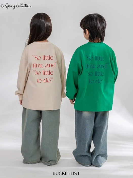 Lettering Long Sleeve Tee Lettering Long Sleeve Tee