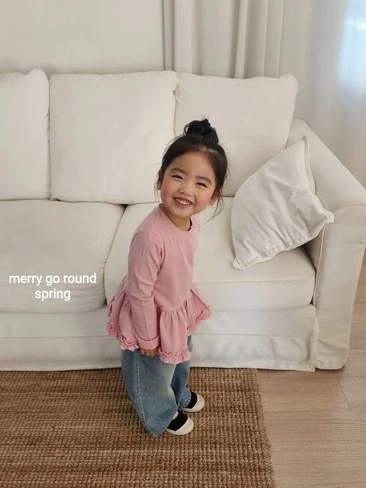 Stretch Frill Tee