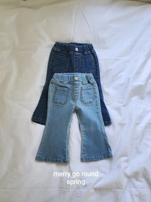 Pocket Bootcut Pants