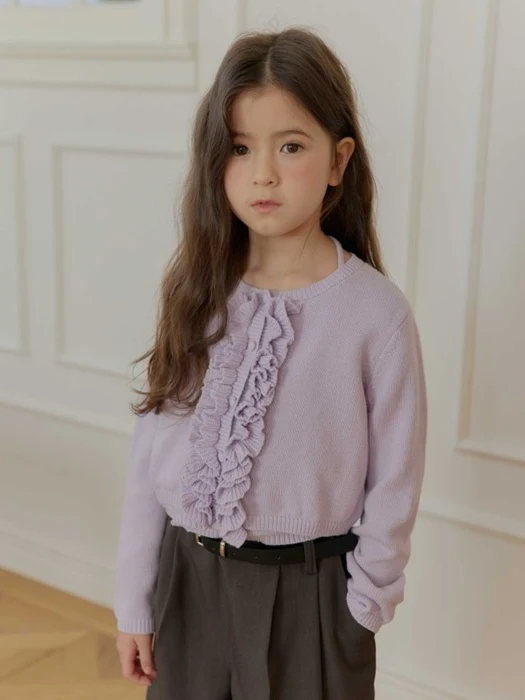 Frill Layered Knit Set Frill Layered Knit Set