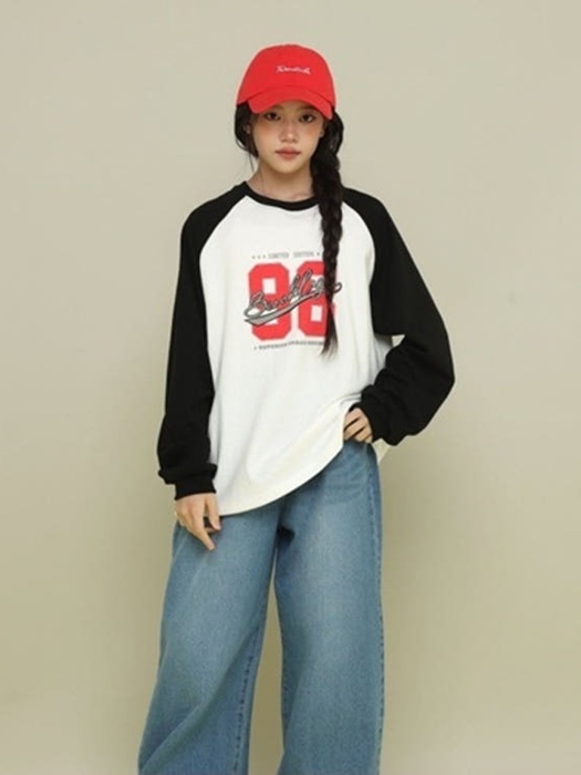 98 Brooklyn Raglan Tee