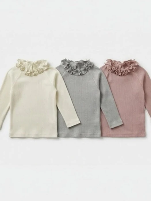 Shining Pearl Frill Tee Shining Pearl Frill Tee