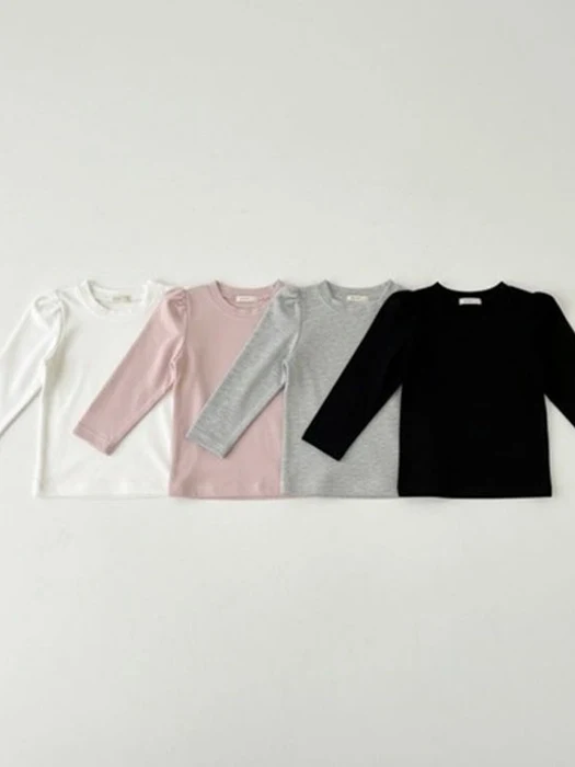 Basic Shirring Tee Basic Shirring Tee