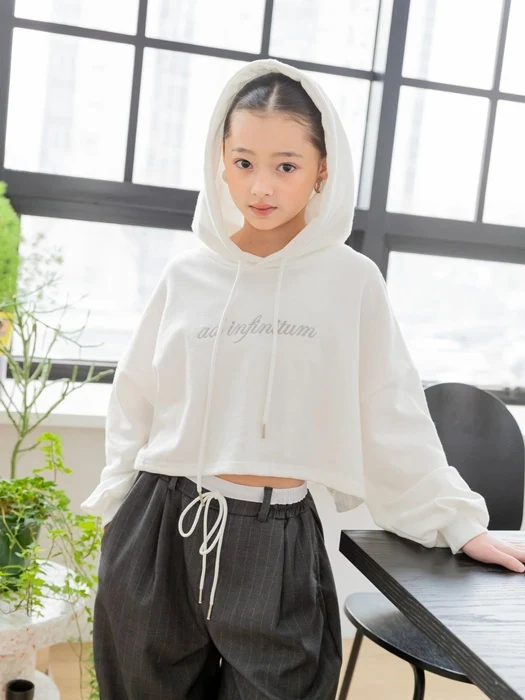 AD Crop Hoodie