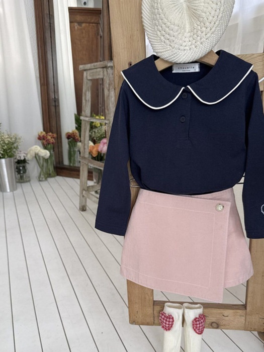 Heart Collar Tee Heart Collar Tee
