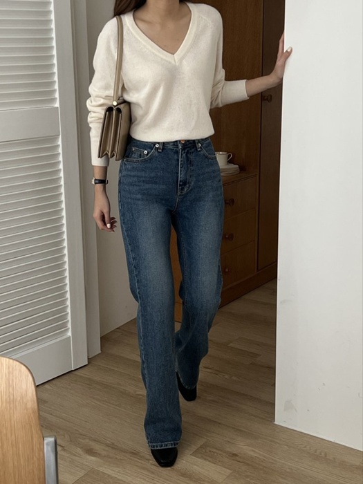 Sand Brushed Bootcut Pants