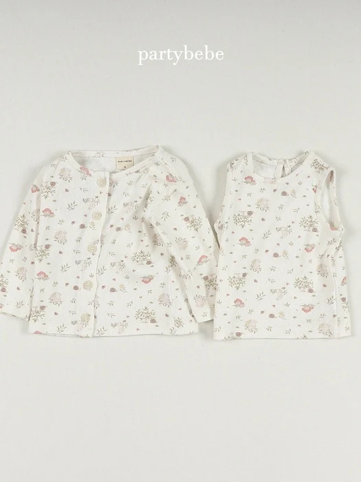 Snail Cardigan Set (with Sleeveless) Snail Cardigan Set (with Sleeveless)
