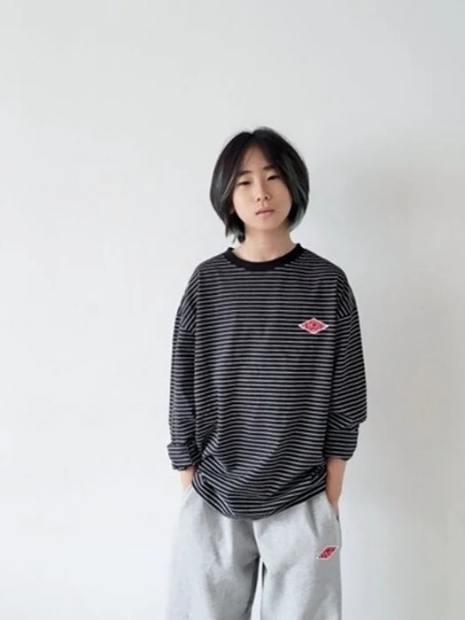 Thin Stripe Boxy Tee Thin Stripe Boxy Tee